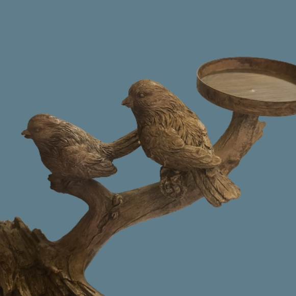 *NWOT Melrose International 3 Bird Candle Holder - Picture 2 of 5